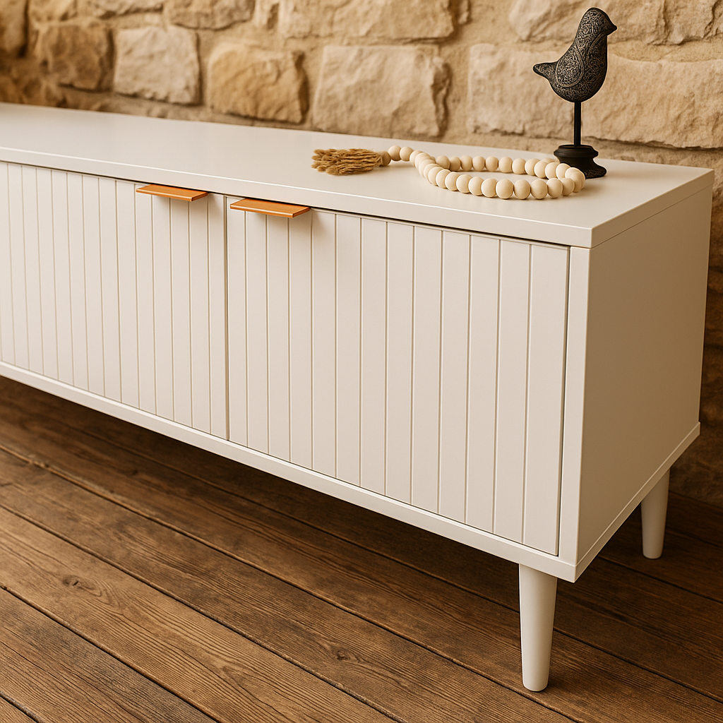 TV Entertainment Unit - 180cm - White