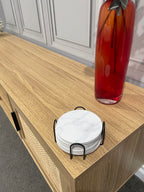 Coastal TV Entertainment Unit - 180cm - Oak & Rattan