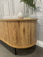 TV Entertainment Unit - 160cm - Natural Oak