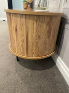 TV Entertainment Unit - 160cm - Natural Oak