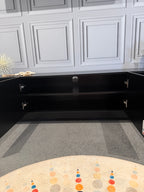 TV Entertainment Unit - 4 Door - 180cm - Black