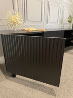 TV Entertainment Unit - 4 Door - 180cm - Black